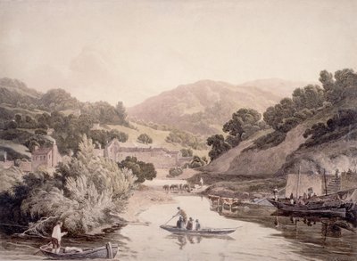 Scène de rivière dans le Devonshire - John James Chalon